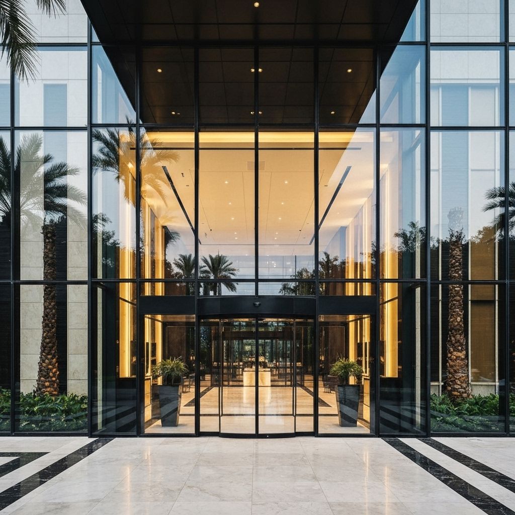 Luxury Hotel Glass Features - Lagos