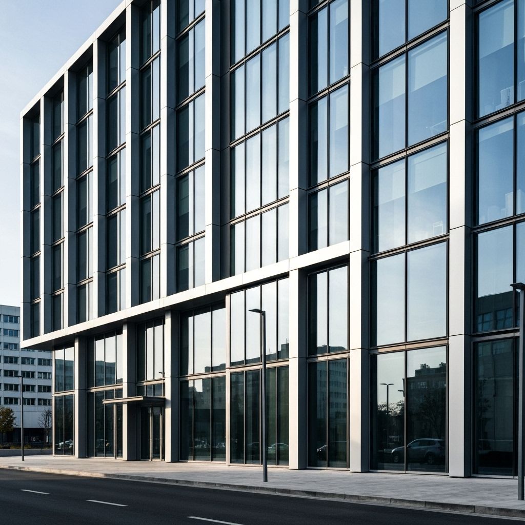 Commercial Tower Glass Facade - Abuja