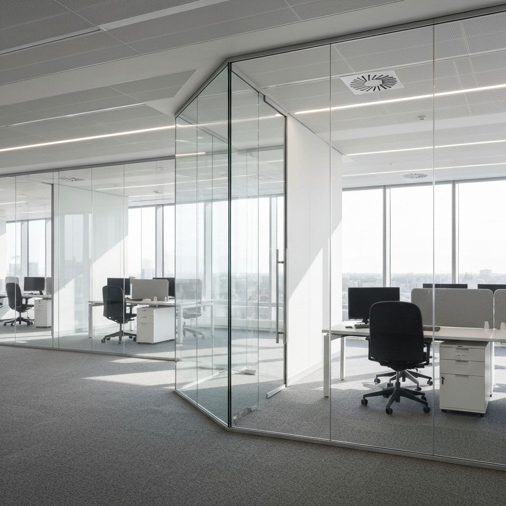 Office Complex Interior Glass - Ibadan